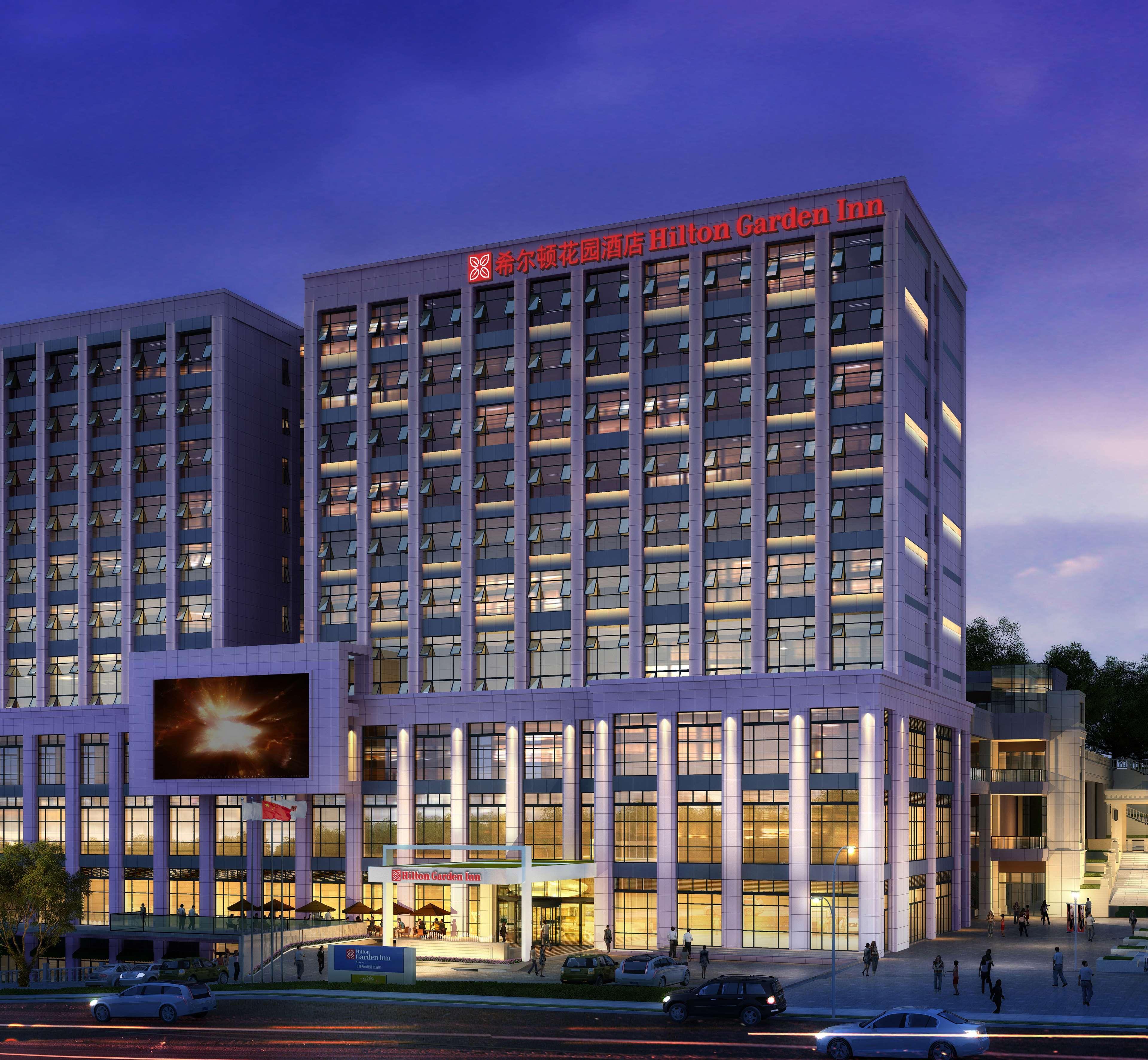 Hilton Garden Inn Shiyan Dış mekan fotoğraf